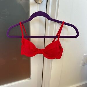 Red Blackbough Swim Bikini